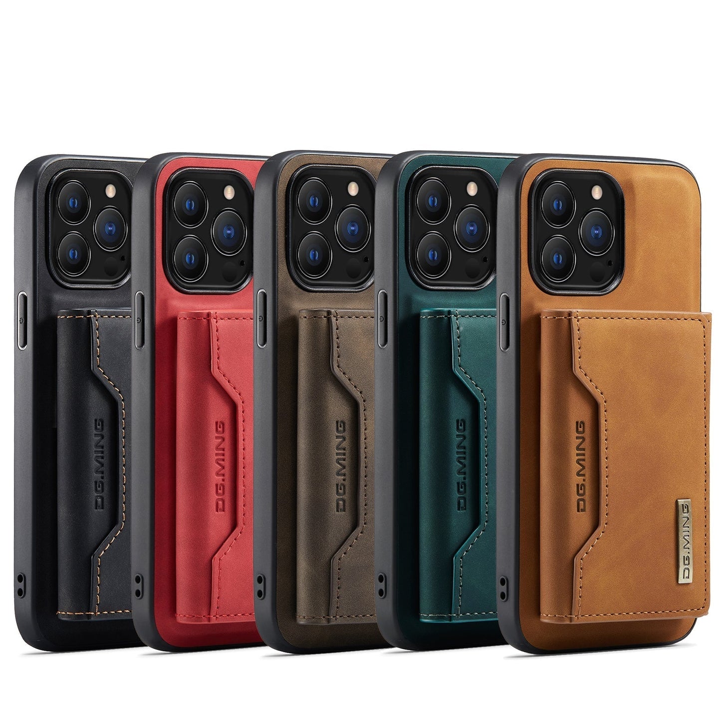 Avelena | 2 in 1 abnehmbares Leder Wallet Case für iPhone