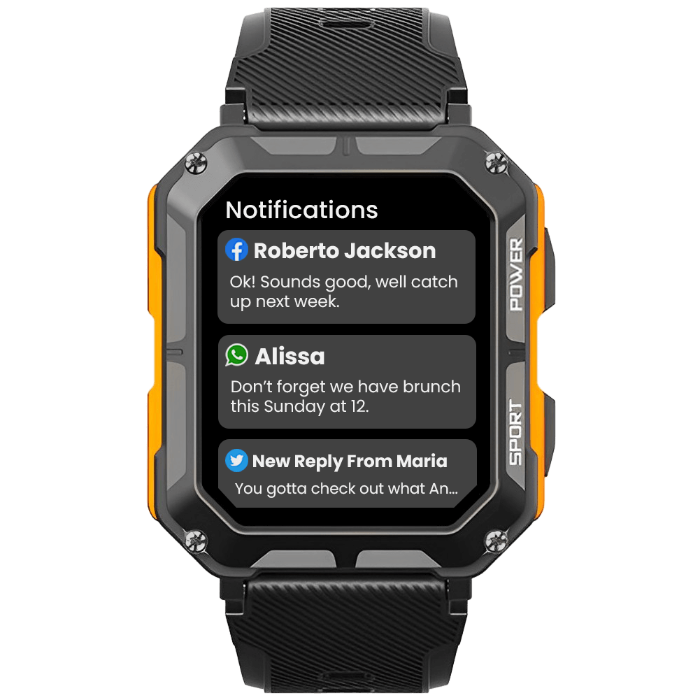 Avelena | Unverwüstliche Smartwatch für Alle Deine Outdoor-Abenteuer