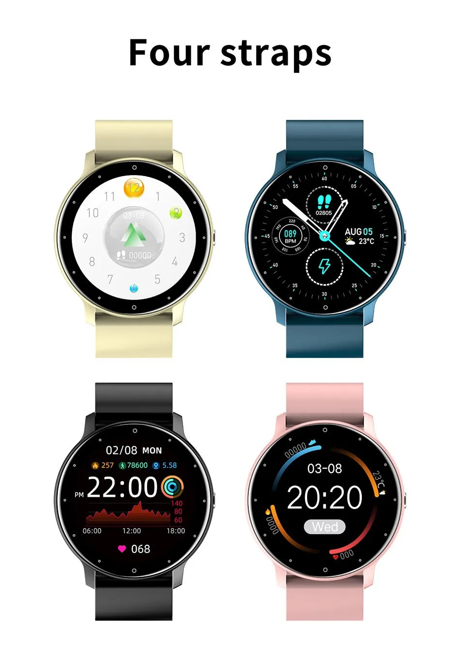 Avelena | Stilvolle Smartwatch für Leistungen