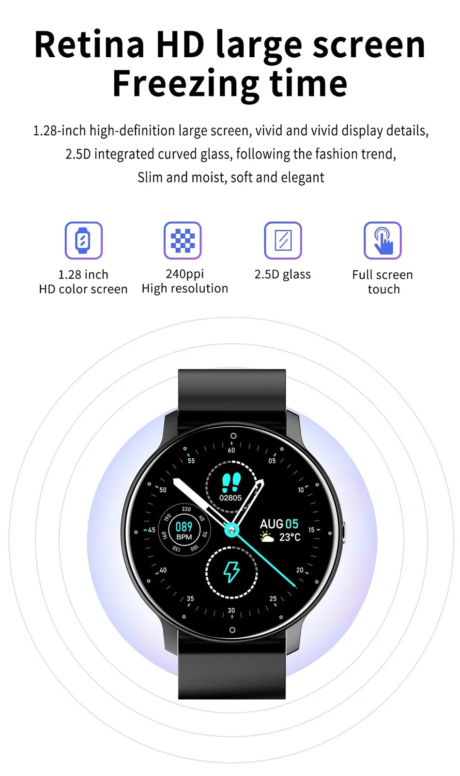 Avelena | Stilvolle Smartwatch für Leistungen