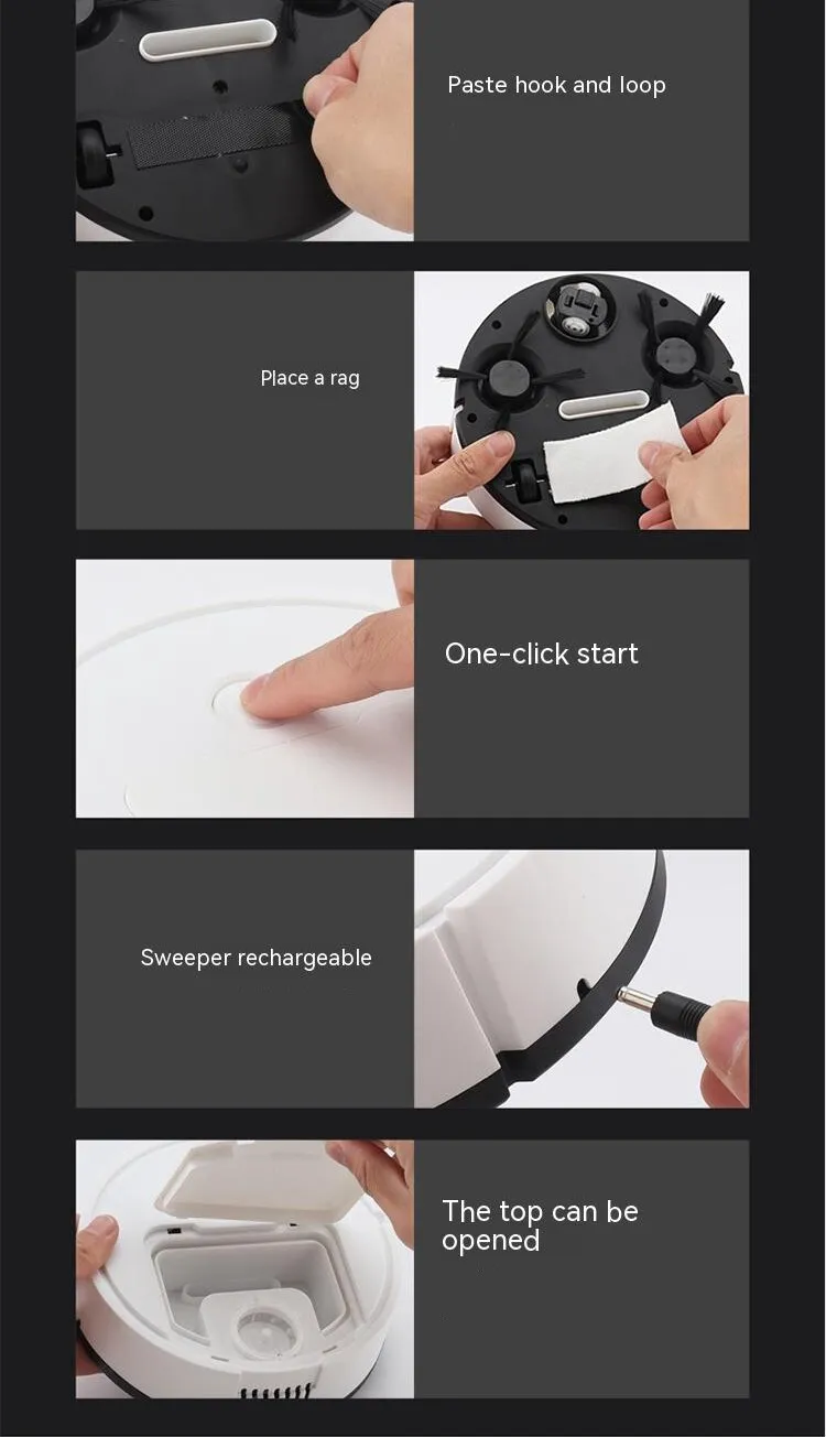 Avelena | Mini Robot Staubsauger All-In-One Intelligente Maschine