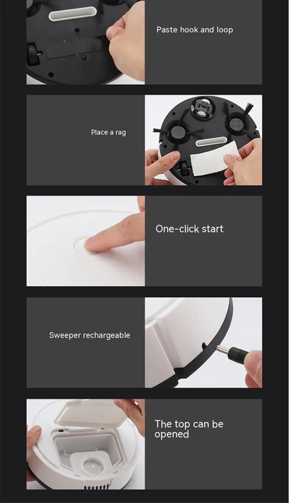 Avelena | Mini Robot Staubsauger All-In-One Intelligente Maschine