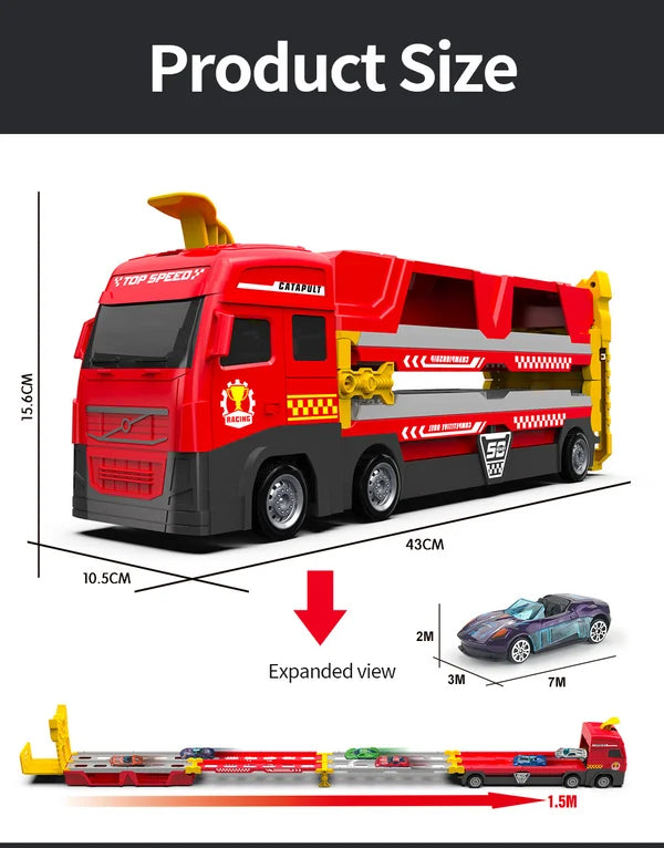Avelena | Kletshuts Megatruck Mega Hauler-Lkw mit Auswurf Rennbahn