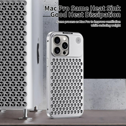 Avelena | Atemberaubende Parfüm Aluminiumlegierung Wärmeableitung Handyhülle für iPhone 12 13 14 15 Pro Max Plus abnehmbarer Schutzdeckel
