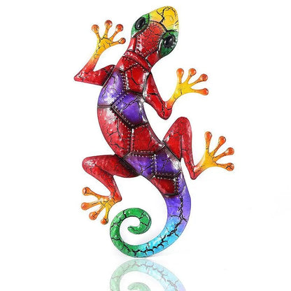 Avelena | Geckograndeur Dauerhafte Metallgartengeckos