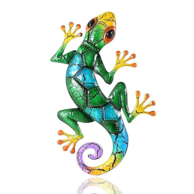 Avelena | Geckograndeur Dauerhafte Metallgartengeckos