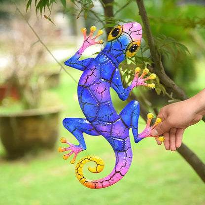 Avelena | Geckograndeur Dauerhafte Metallgartengeckos