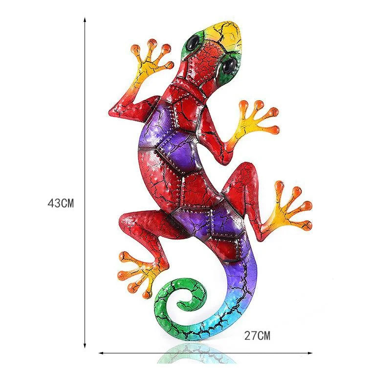 Avelena | Geckograndeur Dauerhafte Metallgartengeckos