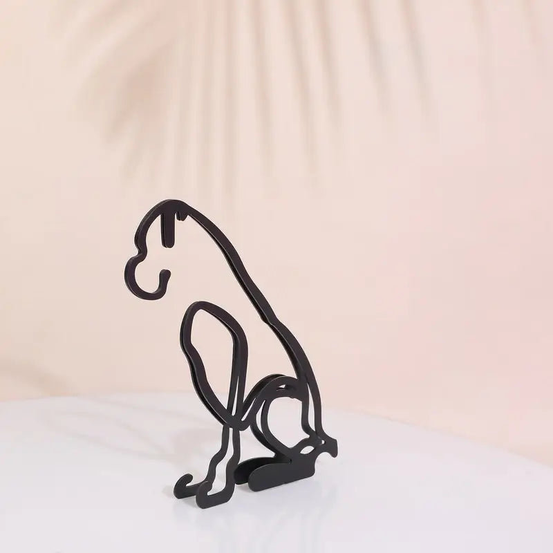 Avelena | Minimalistische Hundekunstskulptur