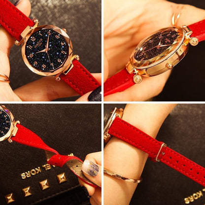 Avelena | StellareUhr Galaxie Glow Armbanduhr