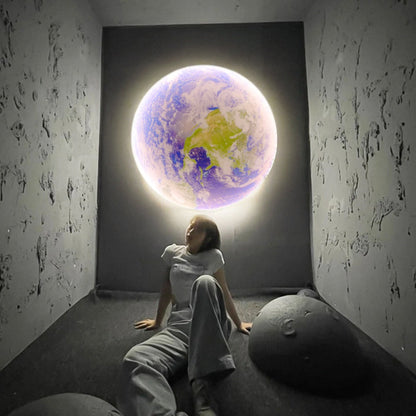Avelena | 3D LED Mond oder Erde Decken- oder Wandlampe (3 Stile) 24CM-80CM