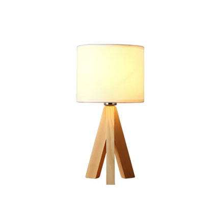 Avelena | EcoLight – Tischlampe aus Holz mit modernem Design
