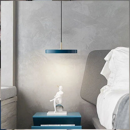 Avelena | Schlanke Scheiben Hängeleuchte