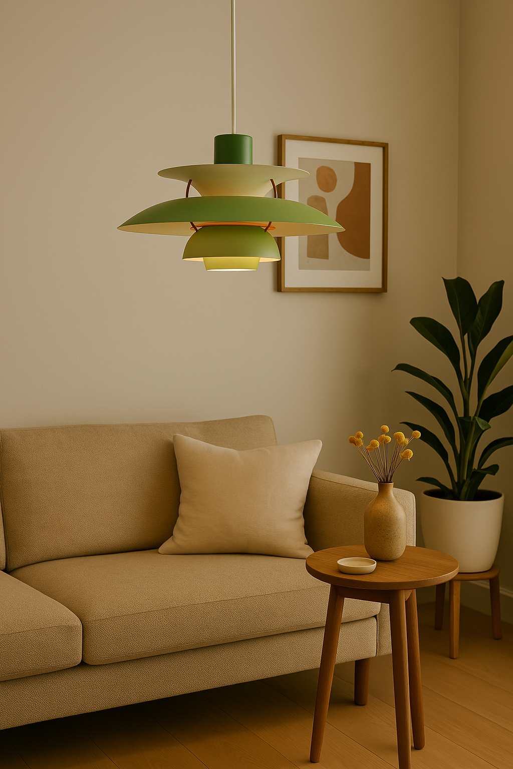 Avelena | Moderne LED Deckenlampe rund – Dimmbar & langlebig – Stilvolle Beleuchtung für Wohnzimmer, Esszimmer & Büro