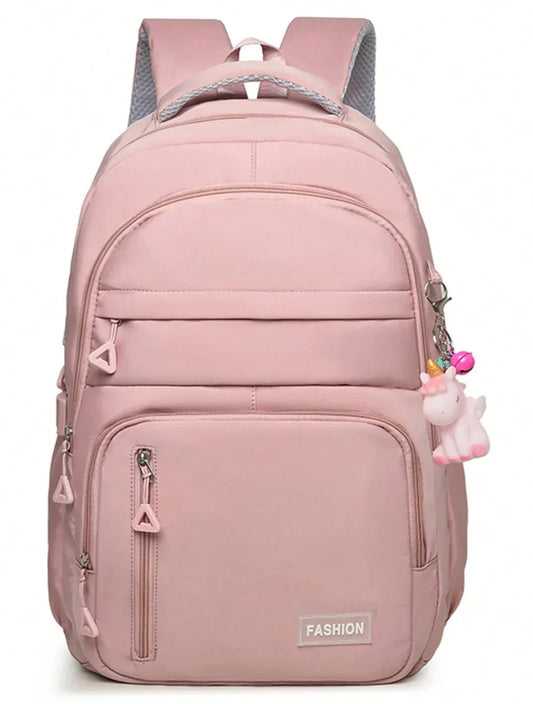 Avelena | Wasserdichter Pinker Mädchen-Rucksack mit Laptopfach – Stilvolle & Praktische Schultasche