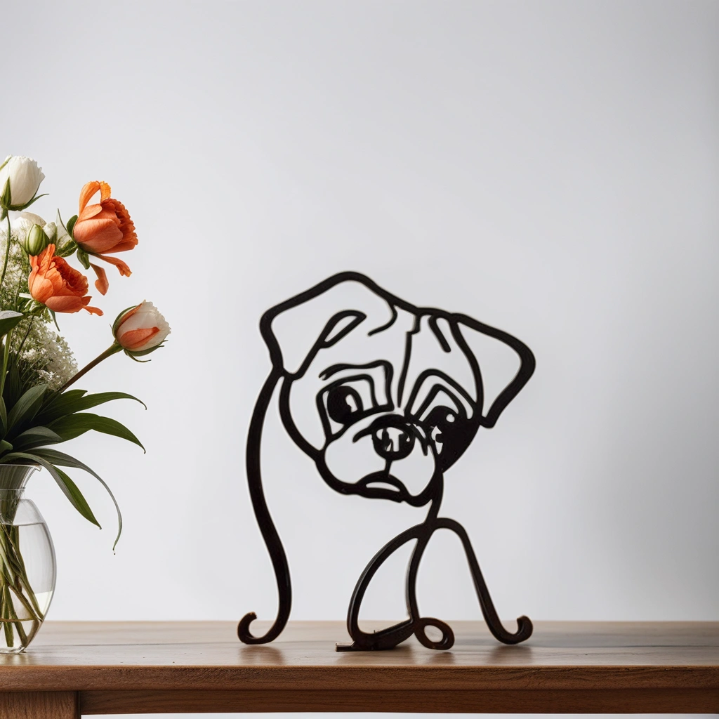 Avelena | Abstrakte Hundeskulpturen Canineart