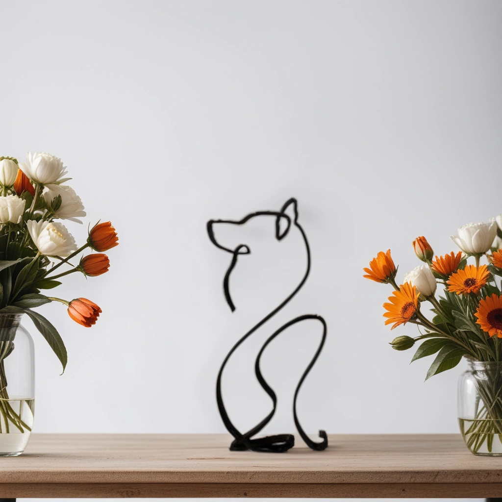 Avelena | Abstrakte Hundeskulpturen Canineart