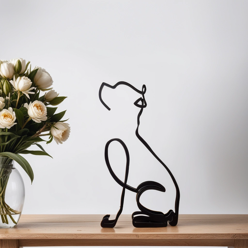 Avelena | Abstrakte Hundeskulpturen Canineart