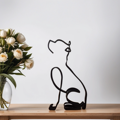Avelena | Abstrakte Hundeskulpturen Canineart