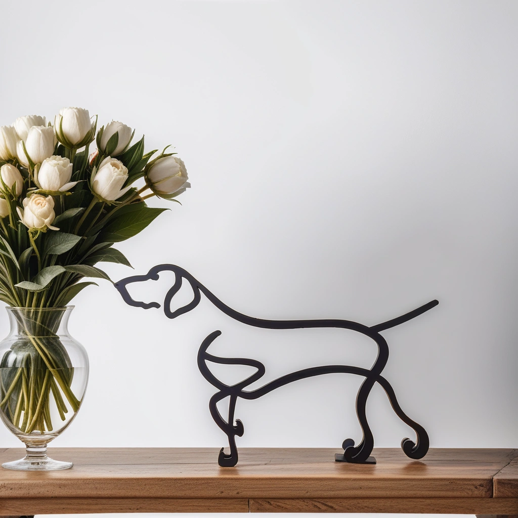 Avelena | Abstrakte Hundeskulpturen Canineart