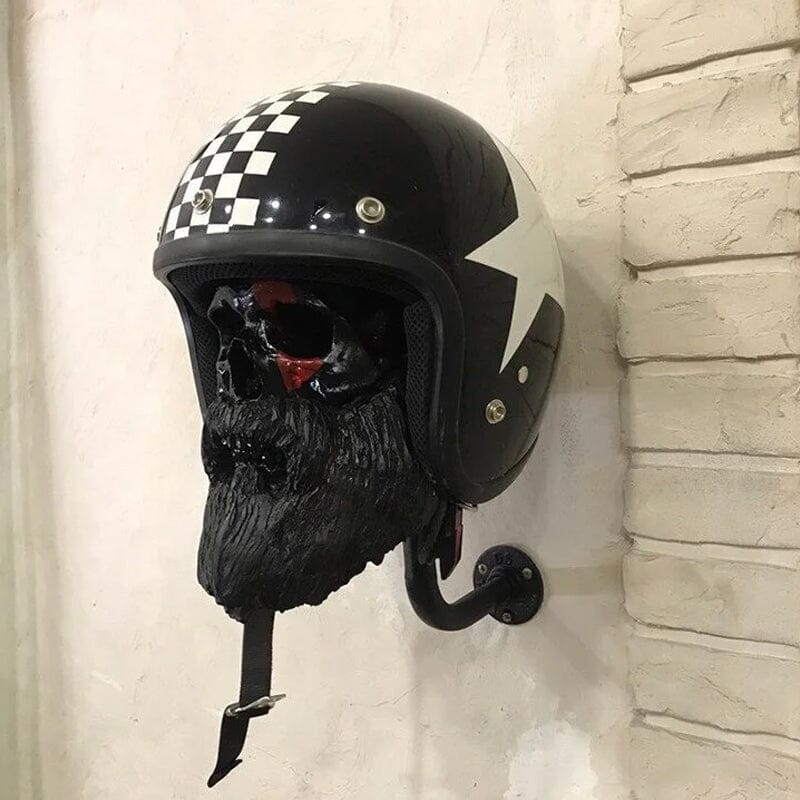 Avelena | Motorrad Totenkopf Helm Halter