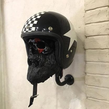 Avelena | Motorrad Totenkopf Helm Halter