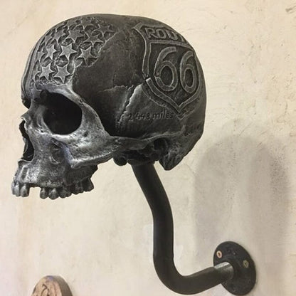 Avelena | Motorrad Totenkopf Helm Halter