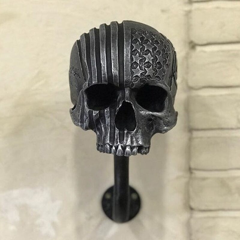 Avelena | Motorrad Totenkopf Helm Halter