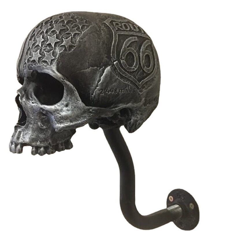 Avelena | Motorrad Totenkopf Helm Halter