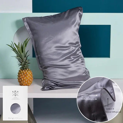 Avelena | Maulbeere 100% reine Seidenkissenbezug