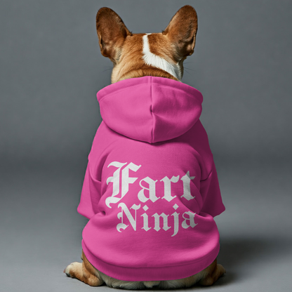 Avelena | Fart Ninja - Personalisierte Französische Bulldoggen Hoodies Mit Lustigen Sprüchen – Stilvoll, Gemütlich Und Hochwertige 100% Baumwolle