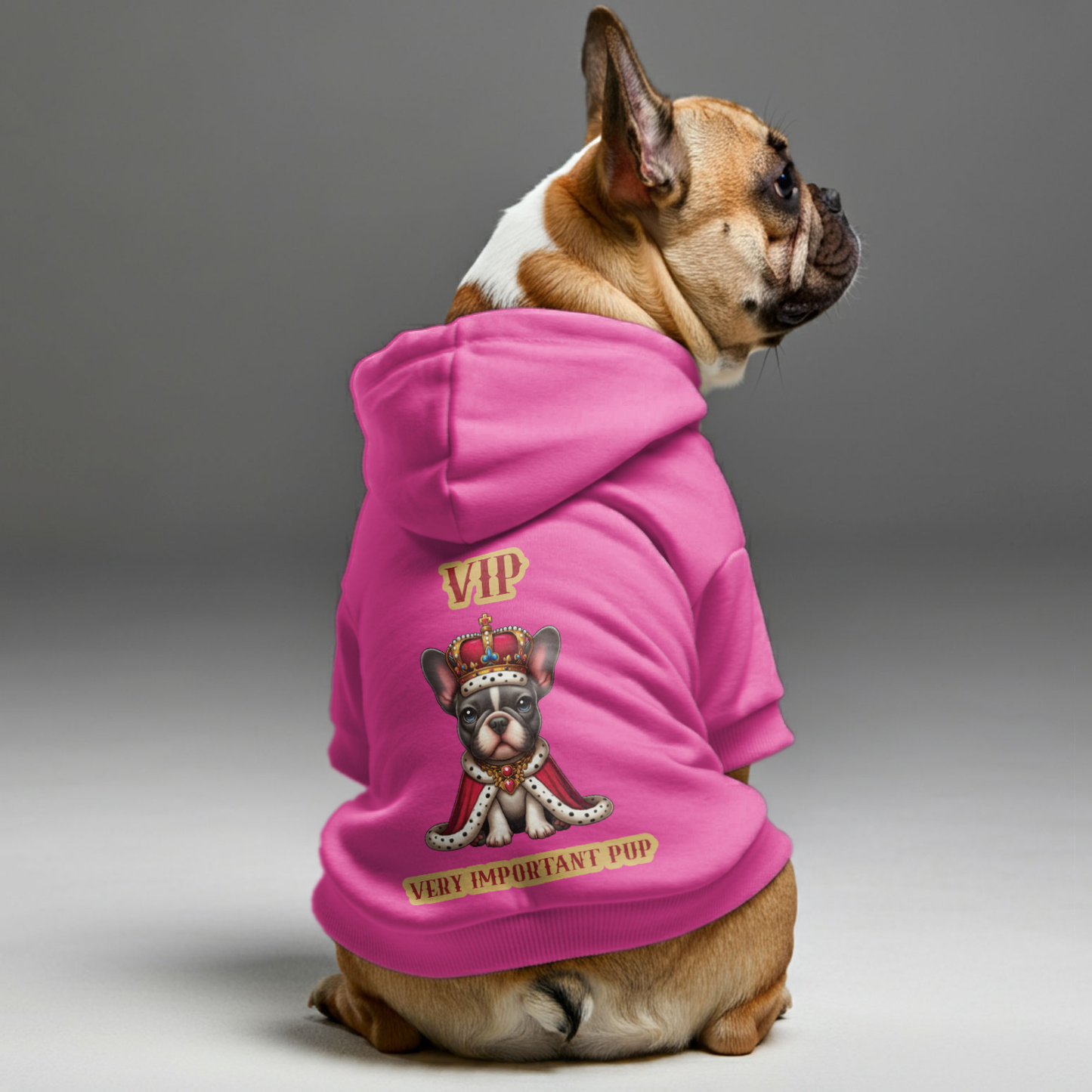 Avelena | Sehr Wichtiger Welpe!! - Personalisierte Französische Bulldoggen Hoodies Mit Lustigen Zitaten – Stylisch, Bequem Und Premium 100% Baumwolle