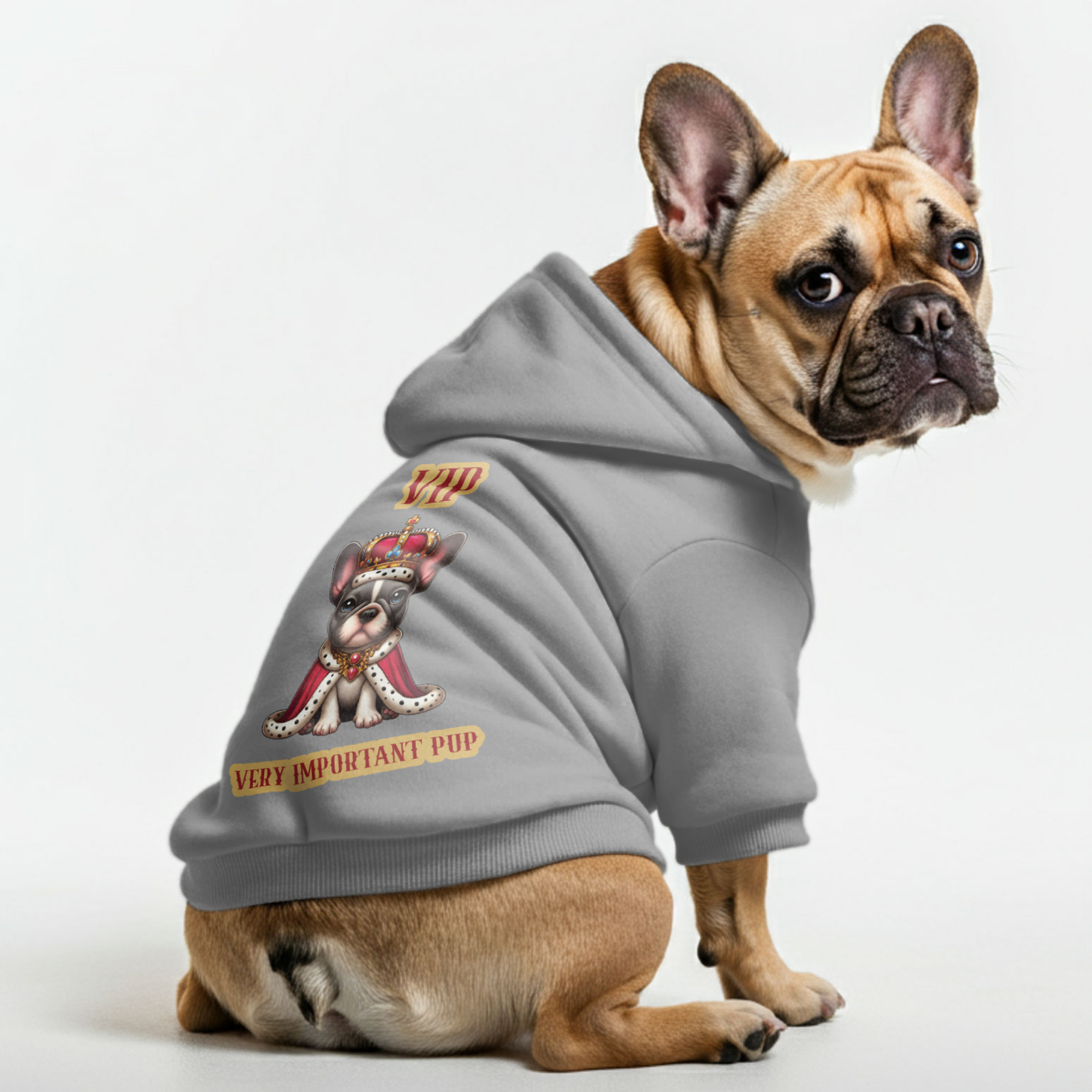 Avelena | Sehr Wichtiger Welpe!! - Personalisierte Französische Bulldoggen Hoodies Mit Lustigen Zitaten – Stylisch, Bequem Und Premium 100% Baumwolle