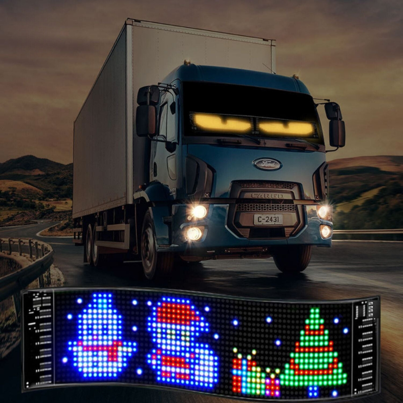 Avelena | Traurige Leddrive Fahrzeug Led Panel Ausstellung