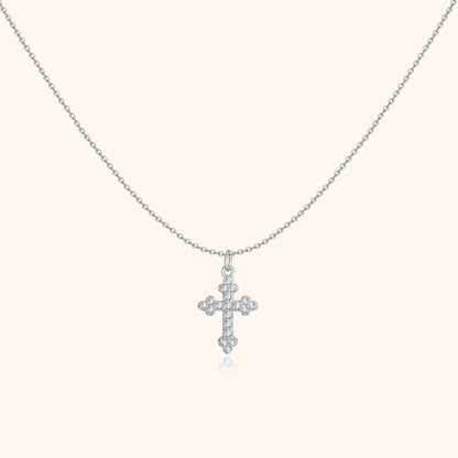 Avelena | Stylische Halskette mit Kreuz Clémence