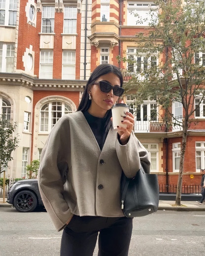 Avelena | Kurze Oversized Jacke