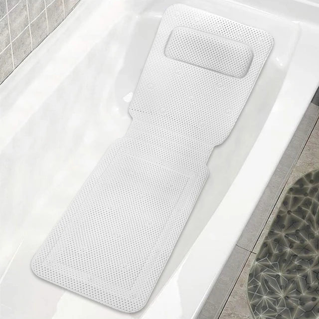 Avelena | Ganzkörper Badekissen Rutschfeste Spa-Kissen mit Saugnäpfen