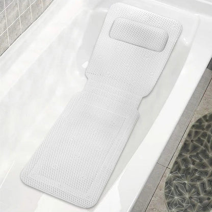 Avelena | Ganzkörper Badekissen Rutschfeste Spa-Kissen mit Saugnäpfen