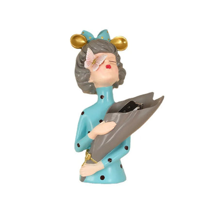 Avelena | FloralFinesse - Mädchen Vase Dekor