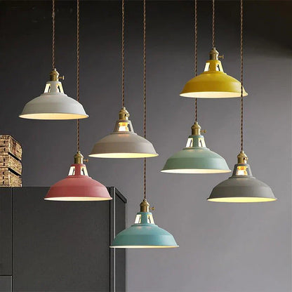 Avelena | Nordische industrielle Led Pendelleuchte Retro