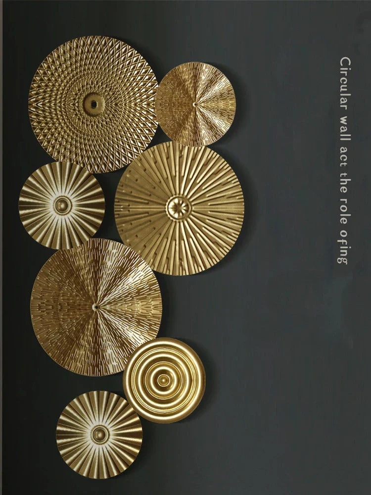 Avelena | Nordischer Gold-Wandbehang