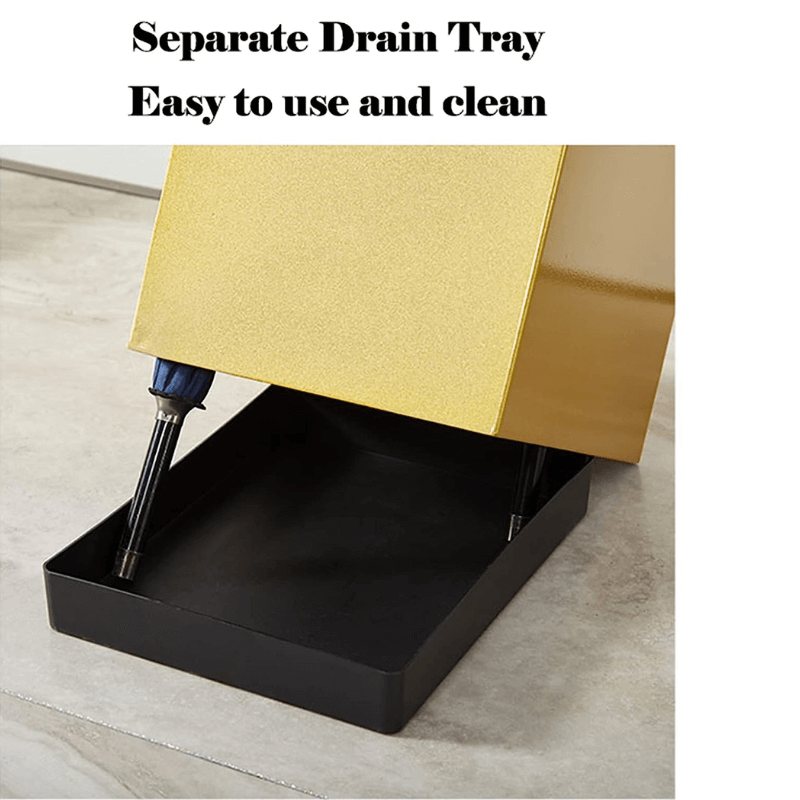 Avelena | DripFrame Regenschirmständer mit Tropfschale – Skandinavischer minimalistischer Metall-Regenschirmhalter