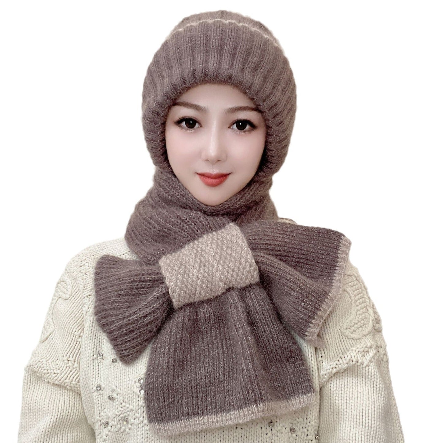 Avelena | Warmer 2in1 Hauben Schal
