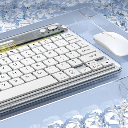 Avelena | Transparent Wireless Bluetooth-Tastatur