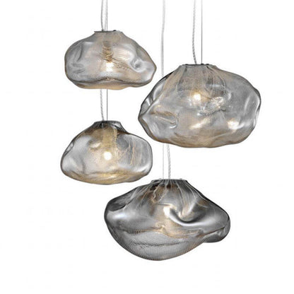 Avelena | CloudNova Glas Pendelleuchte | Modernes Design | Einzigartiger Wolken-Look | Stimmungsvolle Beleuchtung