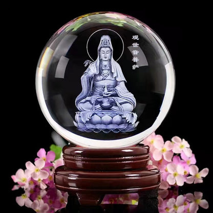 Avelena | Leuchtende Mondkristallkugel