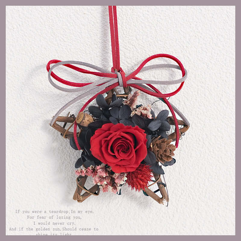 Avelena | Farbige Konservierte Blumen Diy Kits Für Kreative Auto Dekorationen