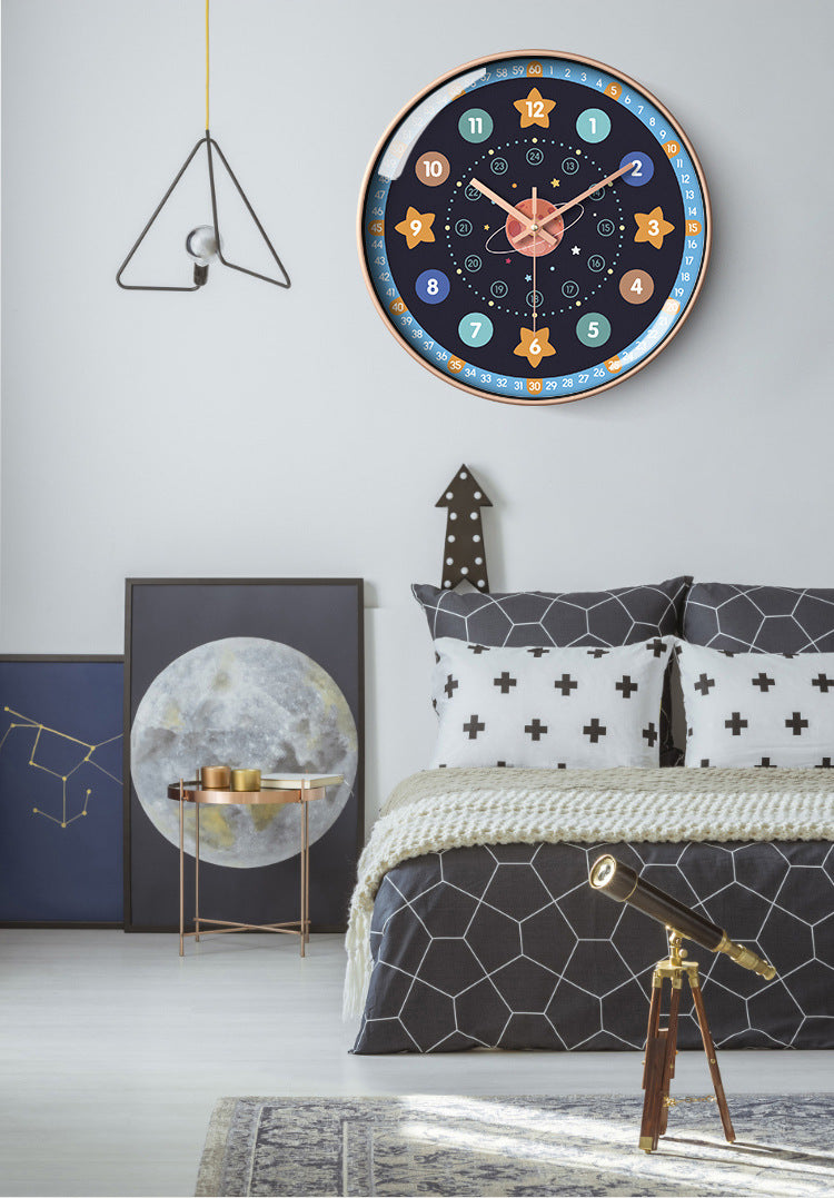 Avelena | Kinderzimmer Kinderzimmer Stille Uhr 12 Zoll