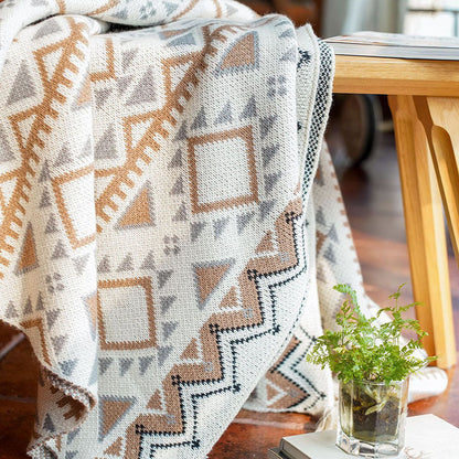 Avelena | Boho Navajo Sonnenlicht Tagesdecke