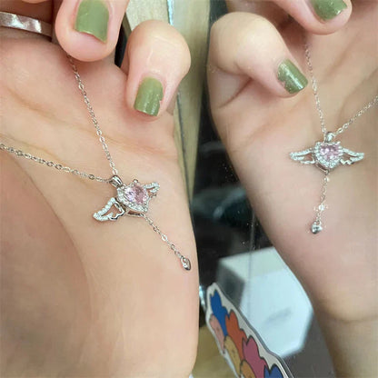 Avelena | Cupid Herz Halskette